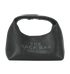 Mini Sack Bag, &pound;110, Handbags, Black, Leather, Front view